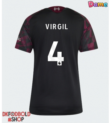 Liverpool Virgil van Dijk #4 Tredje trøje Dame 2026-27 Kort ærmer Liverpool Virgil van Dijk #4 Tredje trøje Dame 2026-27 Kort ærmer